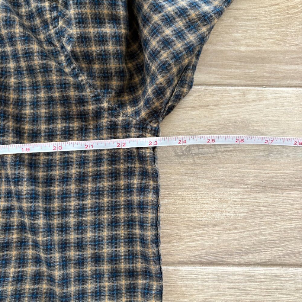 Patagonia L/S Vjosa River Shirt Mens XL Endless Black Plaid Outdoor Gorpcore - Picture 11 of 11